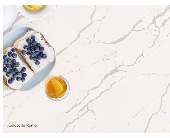 CQS Mondial Calacatta Roma slab